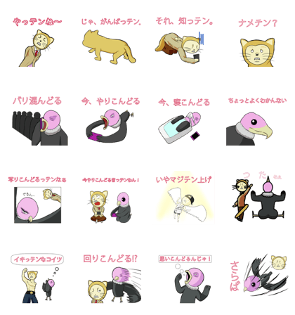 Japanese marten and Condor
