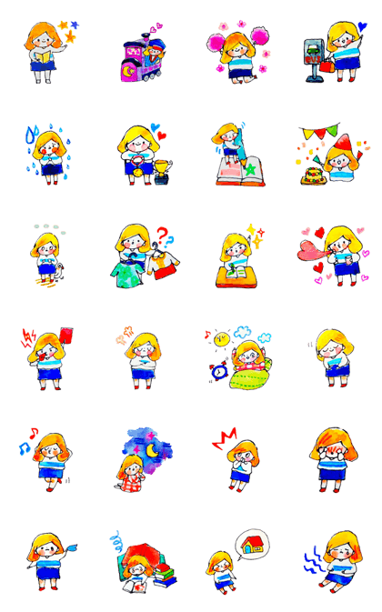 Beeny's diary sticker 1