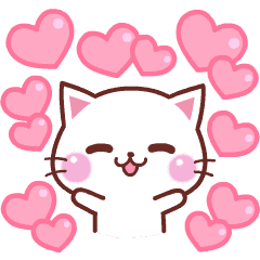A Lot Of Cats Pop Up Stickers Line Stickers Line Store