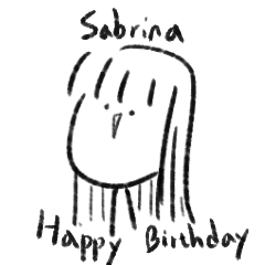 Sabrina Happy Birthday