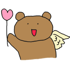 ハートと星のメルヘンくま Line スタンプ Line Store