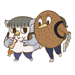 Kiwi and owl  [Powerlifting]