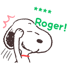 【英文版】Snoopy Custom Stickers
