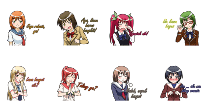 High School Girl Mini Pack 4