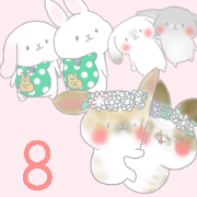 rabbit sticker Taiwan8
