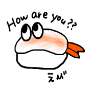 osushi sticker!