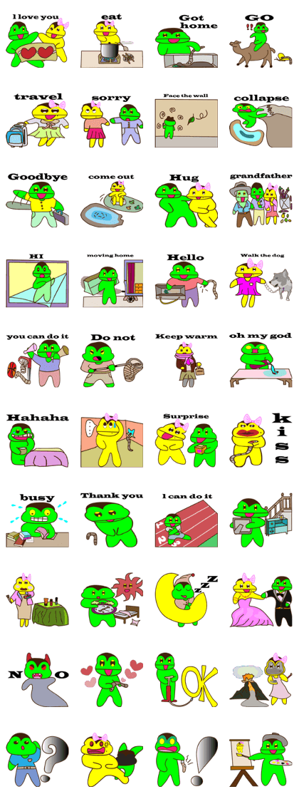Funny frog frog2