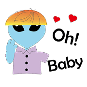 UFO small blue