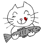 Sticker made by Grandma(Cat)