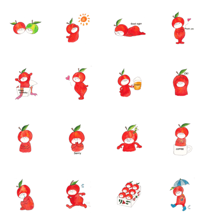 Ringomon Stickers