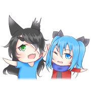 Nika&histy Sticker