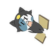 White Blue Cat