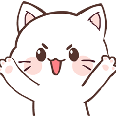 Kucing Cadel! (Big Sticker) – LINE stickers | LINE STORE