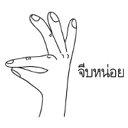 Hand up