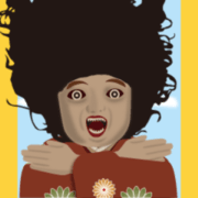 Horror Sticker which works summer