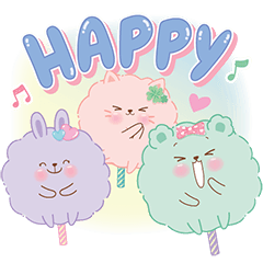 Cotton candy very cute gang