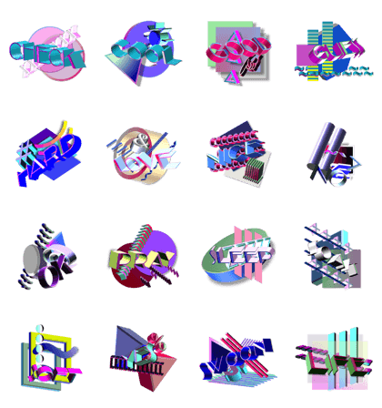 3dWord Sticker vol6 DREAM