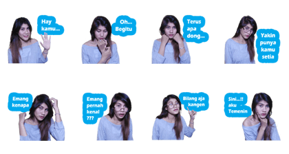 Amanda sticker's