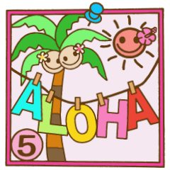 Hawaiian adult sticker5