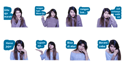 Amanda sticker's : jilid 2