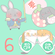 rabbit sticker Taiwan6