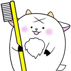 歯ヤギさん　スタンプ