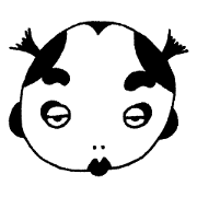A little unusual girl