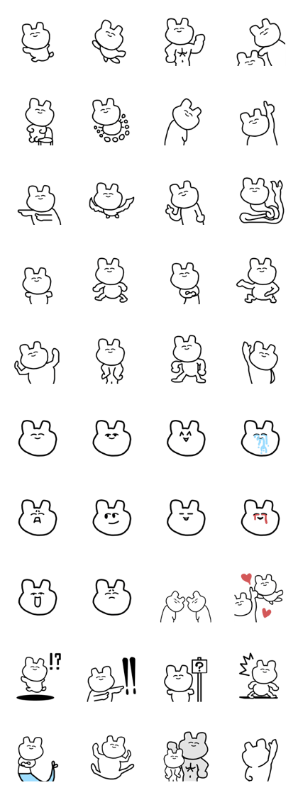 Bear Rabbit cute cutie pretty lovely