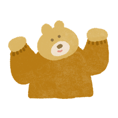Mico gentle bear Sticker