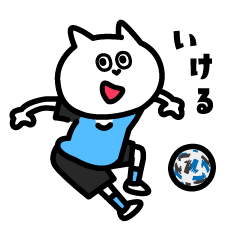 PITARO's football cat(saxeblue&black)
