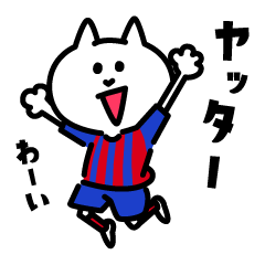 PITARO's football cat(BLUEandRED)