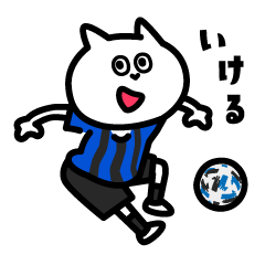 PITARO's football cat(Blue&Black)