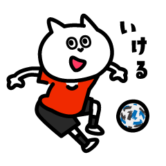 PITARO's football cat(Barbarian Red)