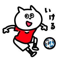 PITARO's football cat(REDandBLACK)