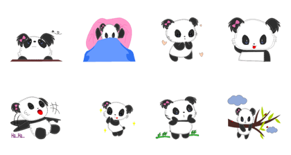 Pacu : ( Panda Cute ) animated 2
