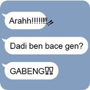 Text Balloons 1 : Basa Bali