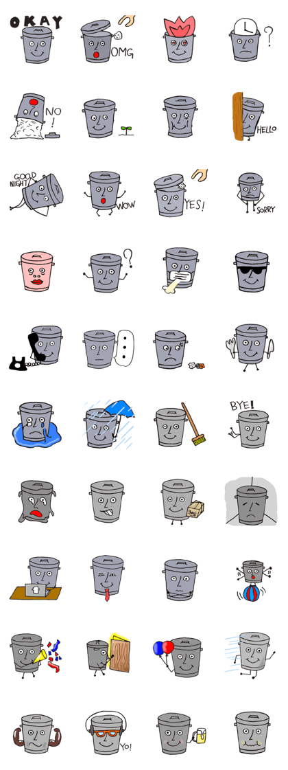 This is Beautiful trash can