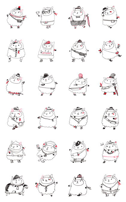 Hipstersheep