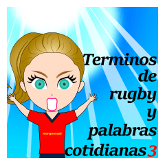Rugbyterms and Daily language Sticker3