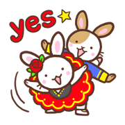 Ballet of the Kawaii bunny