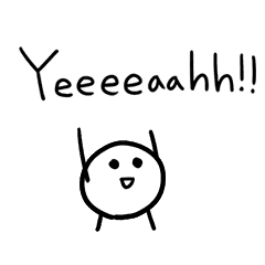 豆みたいなヤツ 動く英語編 Line スタンプ Line Store 豆みたいなヤツ 動く英語編 Line スタンプ Line Store