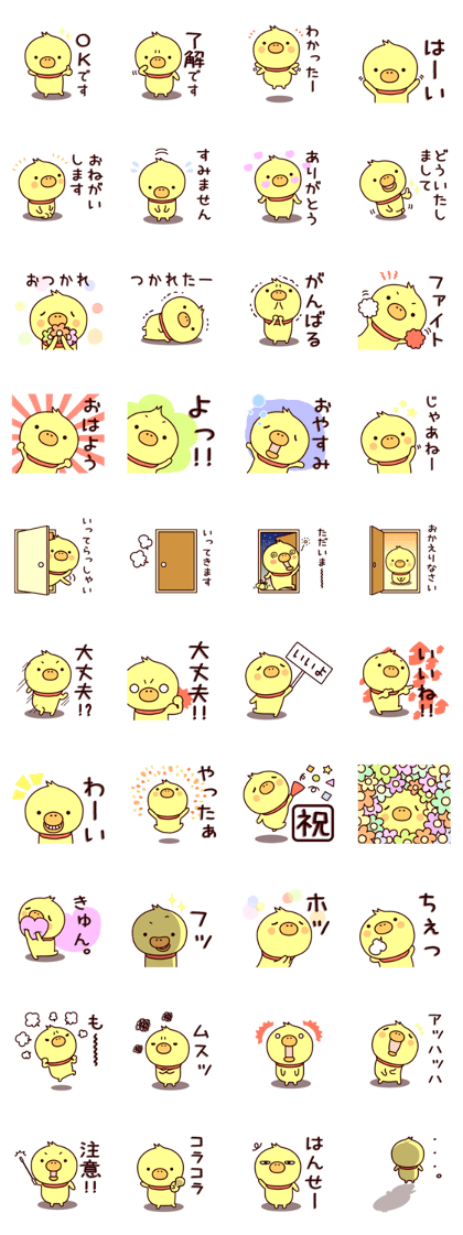 Chick's daily life
