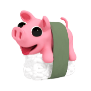 Rosa the Pig loves food