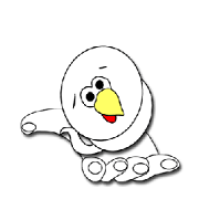 Hand riding parakeet