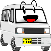 Working car: Easy contact 4-2 (white)
