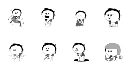 Tanduk Putih (human ver.) Animated