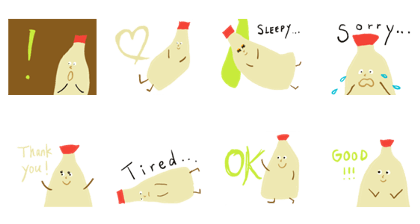 Mayonnaise! She has many friends.
