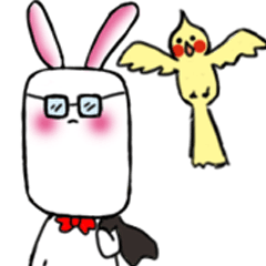 George rabbit and Bibi Bird 3