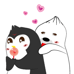 penguin fall in love