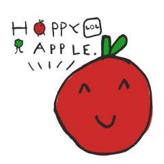 Happy Apple by Lompran